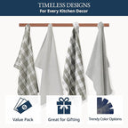 LANE LINEN Cotton Kitchen Towels Set, Quick-Drying Dish Towels, Tea Towels - Image 8