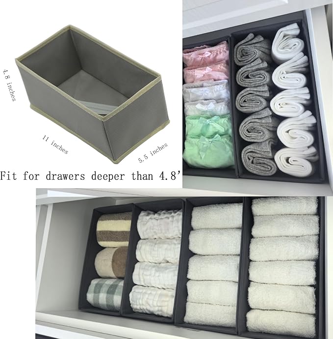 Sock Drawer Organizer 3 Pack - Image 4