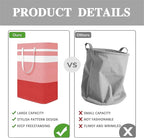 Foldable Laundry Basket，Large Laundry Baskets - Image 3