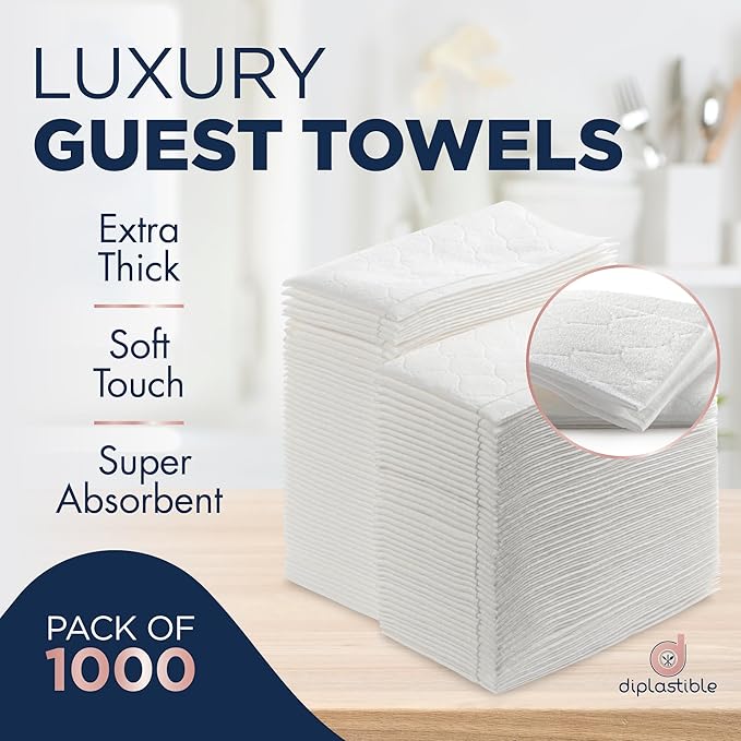 Disposable Guest Towels 1000 Pack - Image 2