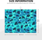 Sea Turtles Blue Dish Drying Mat - Image 2