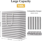 StorageRight Laundry Basket Hamper Large Collapsible Laundry Hamper - Image 2