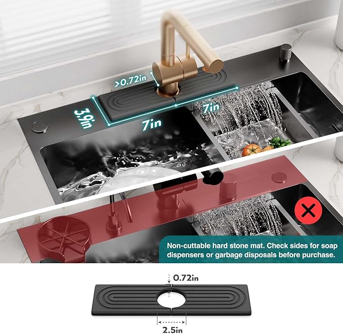 Diatomite Kitchen Faucet Mat - Image 4
