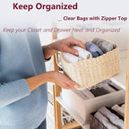 Large Plastic Bags With Zipper Top, 3 Gallon, 20 Pack, Extra Large Storage - Image 6
