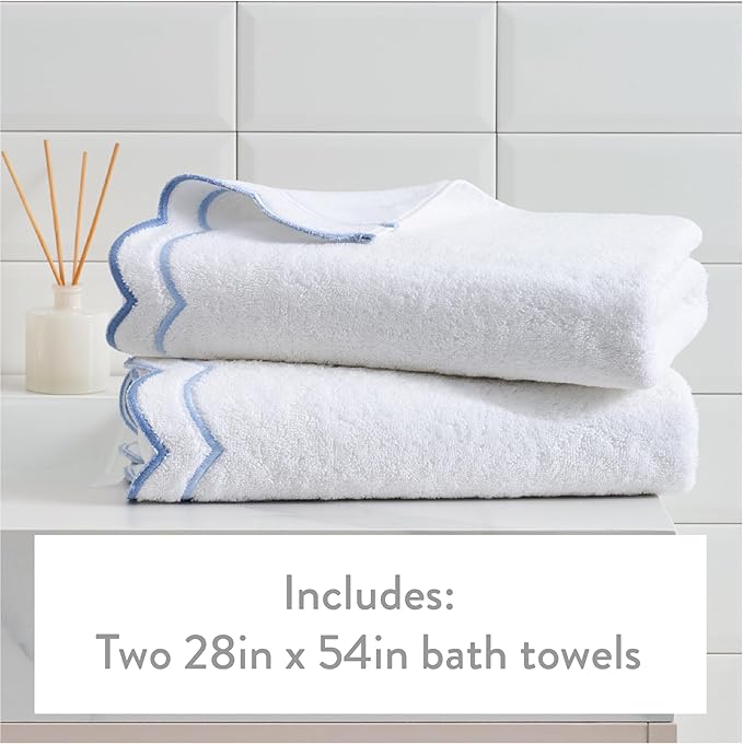 Peri Home 2 Piece Bath Towel Set, 500 GSM, 100% Cotton Towel - Image 4