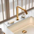 White Diatomite Faucet Mat, Fast-Drying Stone Sink Tray&Splash Guard by Unknown