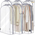 BALEINE 40'' Clear Garment Bags, 10.5'' Wide PEVA Suit Bag by BALEINE