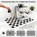 12" x 20" Checkered Dish Drying Mat - Image 4