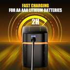 8Pack Rechargeable Lithium Batteries - Image 6
