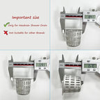 Neodrain 2PCS Hair Catchers Shower Drain Hair and Debris Strainer Only Fit - Image 6
