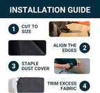 House2Home Box Spring Dust Cover - Image 5