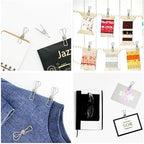 40 Pack Stainless Steel Small Clothes Pins Durable Clothes Pegs Multi-Purpose - Image 4