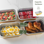 11" x 7.7" Heavy-Duty Aluminum Foil Pans - Image 2