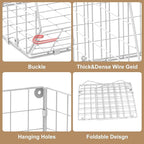3 Tier Extra Large Closet Hanging Shelves - Image 9