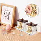 SheeChung 10Oz Acrylic Qtip Holder Dispenser - Image 3