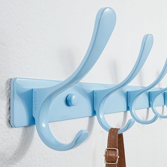 SKOLOO Heavy Duty Wall Mounted Coat Rack - Image 3