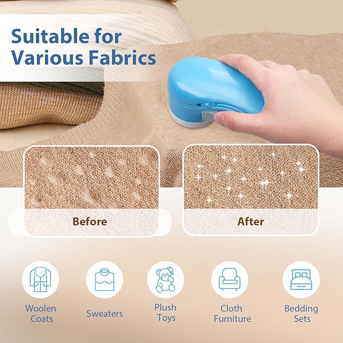 Fabric Shaver, Electric Lint Remover, Lint Shaver - Image 2
