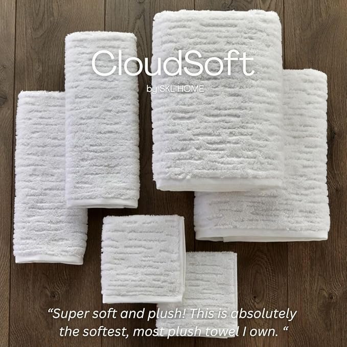 SKL Home CloudSoft Cotton Luxury Bath Towel - Image 8