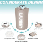 StorageRight 75L Large Laundry Basket, Laundry Hamper, Dirty Clothes Hamper - Image 3