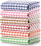 LAZI Kitchen Dish Towels, 16 Inch x 25 Inch Bulk Cotton Kitchen Towels by LAZI