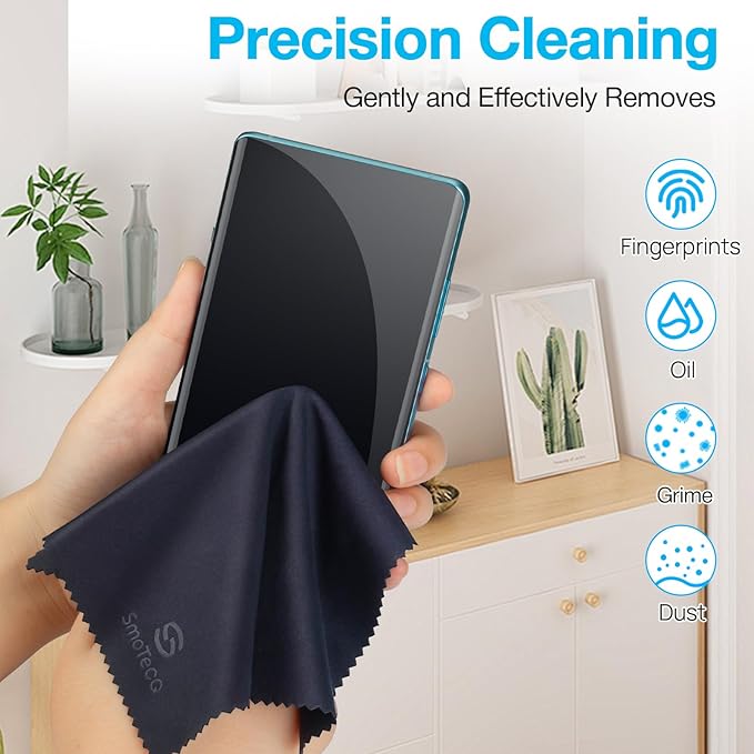 SmoTecQ Glasses Cleaner Kit – Alcohol-Free, Plant-Based Spray + Ultra-Soft - Image 5