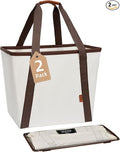 STORAGE MANIAC Collapsible Laundry Caddy, 128L Large Collapsible Laundry Basket by STORAGEMANIAC