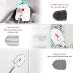 Floor Scrub Brush 3 in 1 Tub Tile Floor Scrubber Brush - Image 4