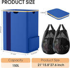 Laundry Basket Clothes Hamper - Image 2