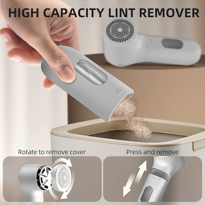 Fabric Shaver, Electric Lint Remover, Rechargeable Lint Shaver, Household - Image 7