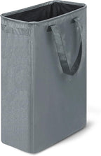 Slim Laundry Hamper, 48L Ultra Thin Collapsible Laundry Basket by ORIELFORMS