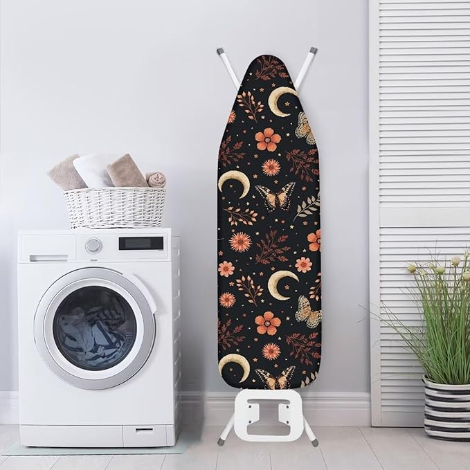 Floral Ironing Board Cover and Pad, 15x54 Inch Thick Padding Ironing Board - Image 3