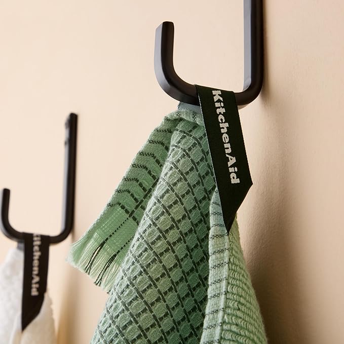 KitchenAid Gourmet Series Gridlines Kitchen Towels 3-Pack Set, 100% Cotton - Image 3