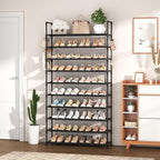 VTRIN 10 Tier Shoe Rack Tall Large Capacity 50 Pair Wide Shoe Organizer - Image 2