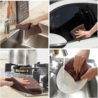 KinHwa Kitchen Washcloths for Dishes Absorbent Microfiber Dish Cloths Quick Dry - Image 5