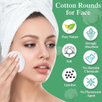 Maxcheck 2500 Pcs Cotton Rounds Bulk Exfoliating Rounds Cotton Rounds - Image 4