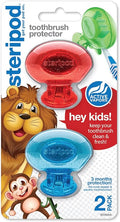 Steripod Kids' Clip-On Toothbrush Protector, Keeps Toothbrush Fresh and Clean by Steripod