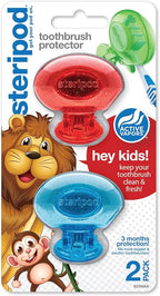 Steripod Kids' Clip-On Toothbrush Protector, Keeps Toothbrush Fresh and Clean by Steripod