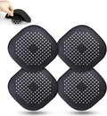Silicone Square Drain Hair Catcher – 4-in-1 Set Shower Drain Strainer Covers by Unknown
