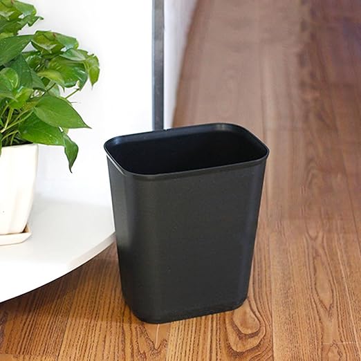 Black Small Trash Can 4Pack, 2Gallon/8L Plastic Office Trash Bin Garbage Can - Image 7