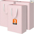 3 Pack Large Laundry Basket, Waterproof & Freestanding Laundry Hamper, by Unknown