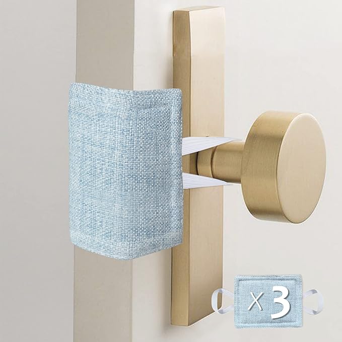 Door Latch Covers for Newborn Door Silencer, Quiet Door Closer Fit for Light - Image 4