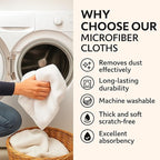 4Pcs Extra Large Microfiber Cleaning Cloths – 30x20 in Mop Towels - Image 4