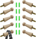 Screw-On Solid Wood Hook Coat Hook Towel Hook Shaker Pegs by Svaitend