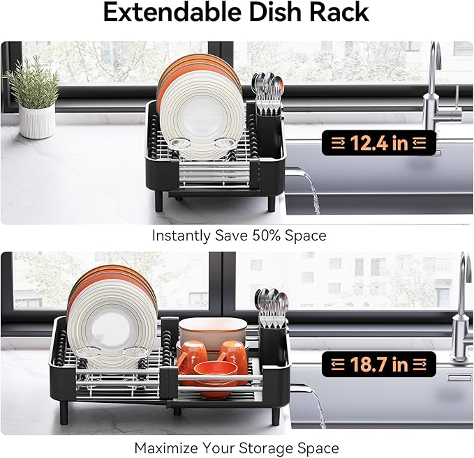 Stainless Steel Dish Drying Rack - Image 3