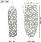 SYIPO Wall Mount Plastic Bag Organizer, Shopping Bags Carrier, Washable Large - Image 2