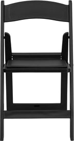 Flash Furniture Hercules Series Folding Chair - Black Resin - 2 Pack 800LB Weight Capacity Comfortable Event Chair - Light Weight Folding Chair - Image 16