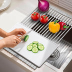 Roll Up Dish Drying Rack Over The Sink Kitchen Roll Up Sink Drying Rack - Image 4