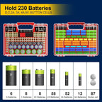Battery Organizer Storage Holder Box Case - Image 2