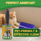 Lint Rollers Pet Hair Value Pack of 500 Sheets, Extra Sticky Lint Remover - Image 5