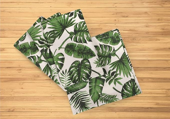 Urban Villa Tropical Print Kitchen Towels - Image 7